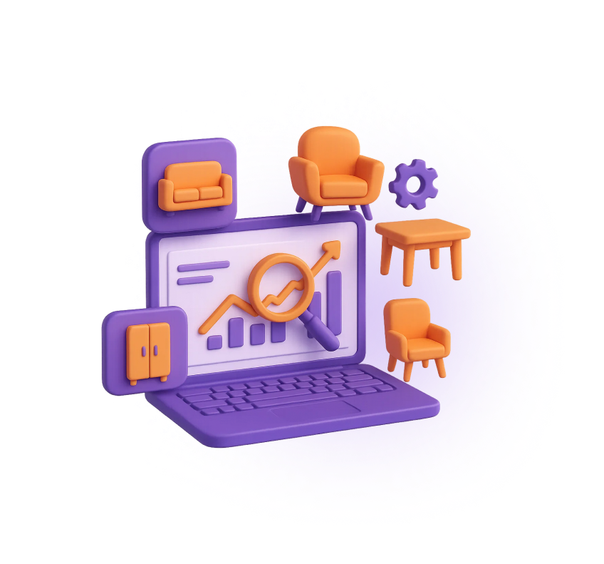 Продвижение сайтов мебели