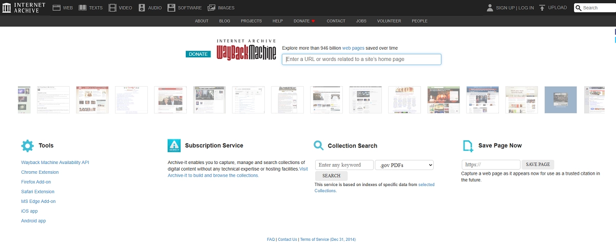 Wayback Machine Wayback Machine